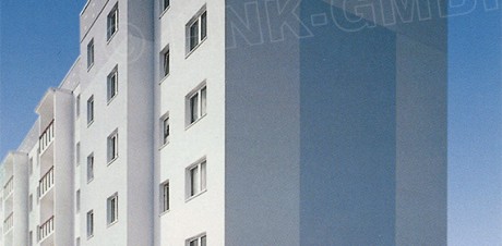 Reconstruction of fin-de-siecle art niveau building in Bautzen